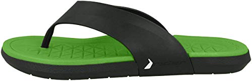 Rider Infinity II Thong Ad, Chanclas para Hombre, (Black/Green 8855), 42 EU