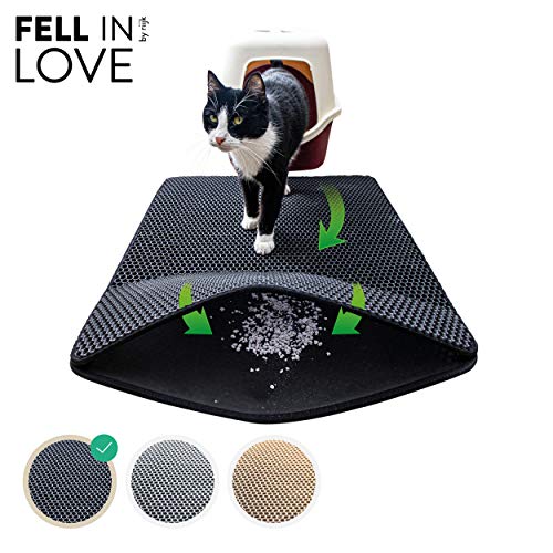 riijk Estera de Arena para Gatos - Alfombra Gatos arenero - Fell in Love
