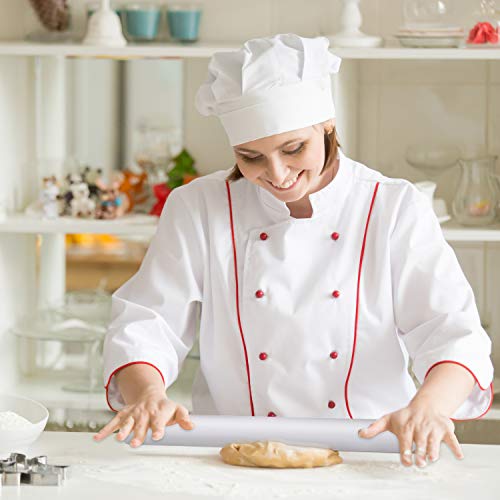 Rodillos de Amasar 50cm(20") - Rodillo Grande Fondant Polietileno - Antiadherente Sugarcraft Rodillo Acabado Suave - Fácil de Amasar Cubre Tartas Ideal para Glaseado Pasteles de Bodas y Cumpleaños