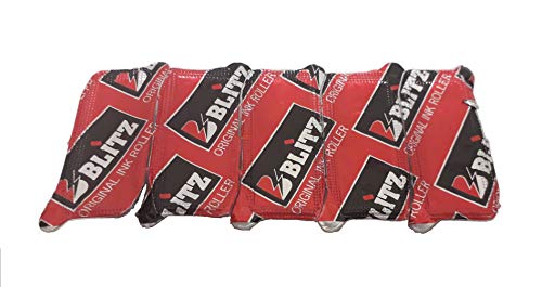 Rodillos Originales de Tinta Negra para Etiquetadoras"Blitz" - Paquete de 5 Unidades