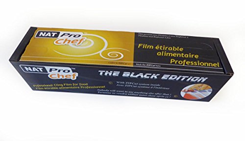 Rollo de film transparente profesional con sistema ZIPcut, 45 cm x 300 m