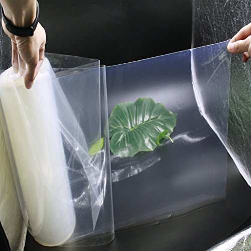 Rollo de lámina de silicona transparente resistente al agua, 300 mm x 500 mm