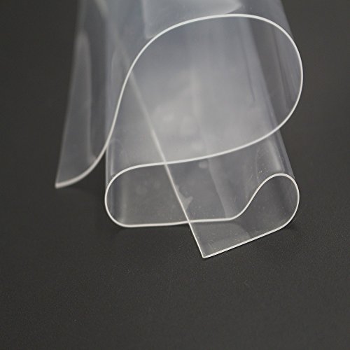 Rollo de lámina de silicona transparente resistente al agua, 300 mm x 500 mm