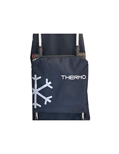Rolser Carro I-MAX Termo Zen 4 Ruedas 2 Giratorias Plegable - Azul