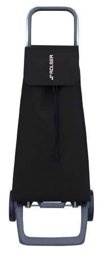 Rolser Carro Jet LN Joy, Negro/Verde, 350x300x975 mm
