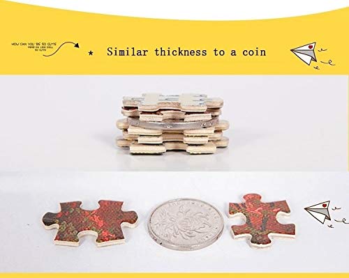 Rompecabezas de madera for Doraemon Lunar Expedición 300/500/1000 Piezas, regalos del día de adulto Regalo creativo de descompresión rompecabezas de dibujos animados juguetes educativos for niños