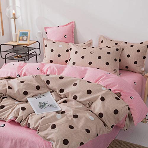 Ropa De Cama Simple Y De Moda, Funda Nórdica Y Funda De Almohada para Adultos De Algodón Aloe, Juego De Textiles para El Hogar De Cuatro Piezas para El Dormitorio