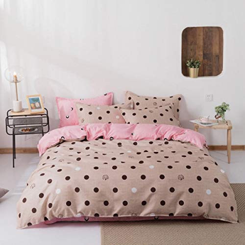 Ropa De Cama Simple Y De Moda, Funda Nórdica Y Funda De Almohada para Adultos De Algodón Aloe, Juego De Textiles para El Hogar De Cuatro Piezas para El Dormitorio