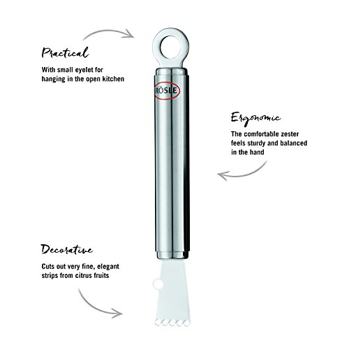 RÖSLE 12714 - Acanalador de Frutas y cítricos, 16 centímetros