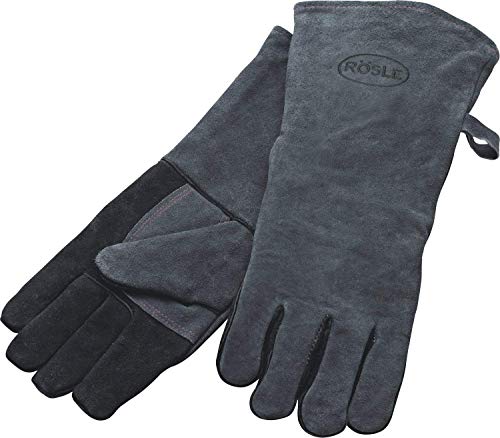 Rösle RS25031 - Guantes de Piel para Barbacoa