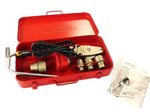 ROTHENBERGER Industrial Muffenschweißgerät als 10 teiliges Set im Transportkoffer - 650 Watt; Arbeitstemperatur: 260°C - 36051