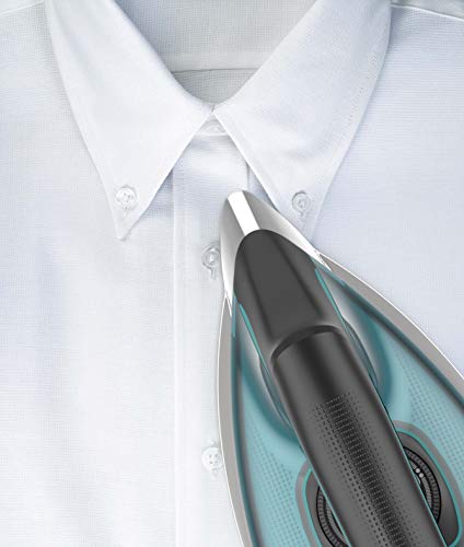 Rowenta Compact Steam Pro - Centro de planchado, 6.3 bares de presión, golpe de vapor de 325 g/minuto, suela antiarañazos deslizante, sistema eco