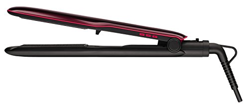 Rowenta Extra Liss SF4112F0 - Plancha de pelo con Recubrimiento de Keratina y Turmalina, plantalla LED, Sistema de placas flotantes grandes, ajuste de temperatura y apagado autómatico