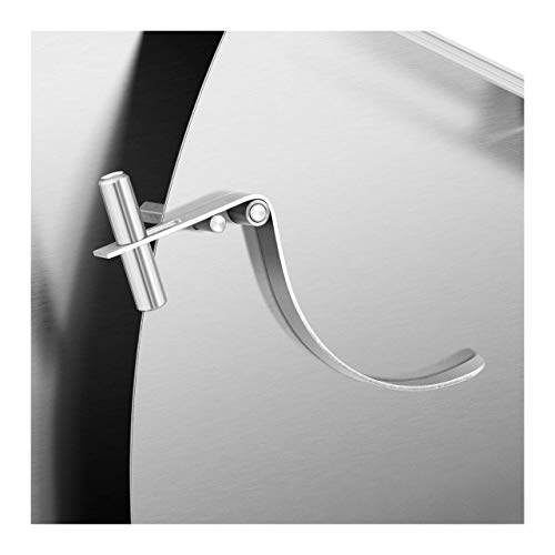 Royal Catering Máquina Laminadora para Pizza Pizzería RC-DRM310TG (Ø de 14 a 29 cm, 2 Rodillos, Espesor de Masa de 0-5 mm, Inicio automático)