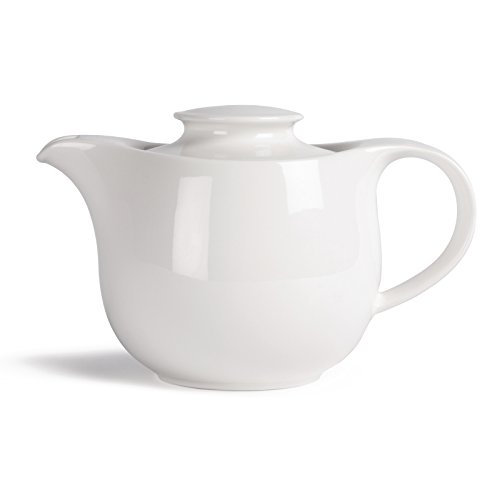 Royal porcelana Maxadura Advantage tetera 750 ml Infusor de porcelana de color blanco