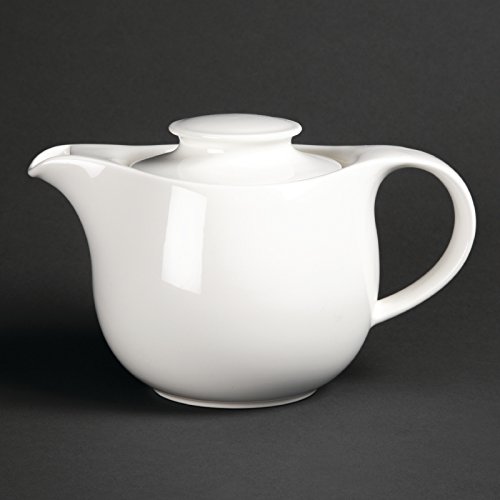 Royal porcelana Maxadura Advantage tetera 750 ml Infusor de porcelana de color blanco