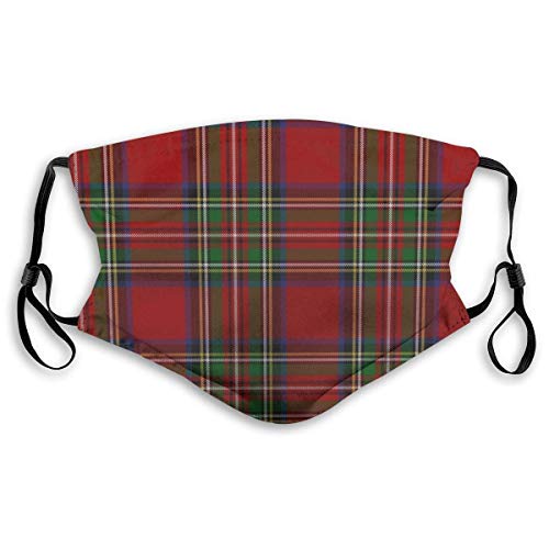 Royal Stewart Tartan Clan Esquí, Polvo, Sombrero Cuello Polaina Sombreros