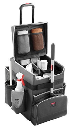 Rubbermaid 1902465 Carro de Limpieza Rápida Executive GRANDE, 66.8 cm x 55.1 cm x 42.2 cm