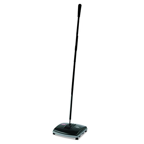 Rubbermaid Commercial Products FG421288BLA Escoba Mecánica para Suelos y Alfombras, Negro