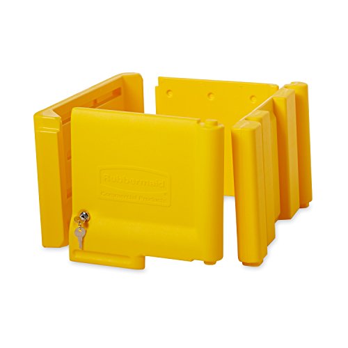 Rubbermaid Commercial Products FG618100YEL Puertas con Cierre para Carro de Limpieza