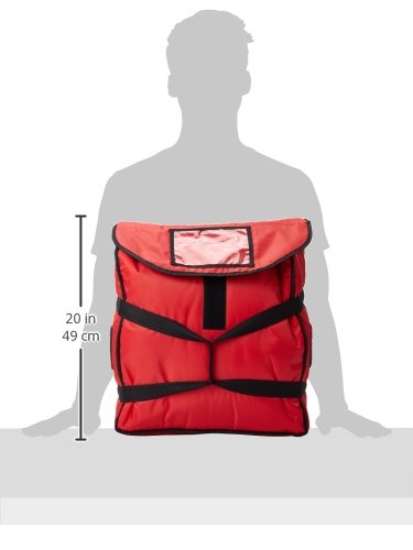 Rubbermaid Commercial Products FG9F3600RED Bolsa Mediana de Pizza, Rojo