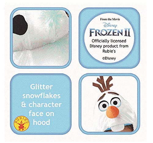 Rubie's 300509 - Disfraz de Frozen 2, unisex, Tamaño Toddler, Edad 2-3 años