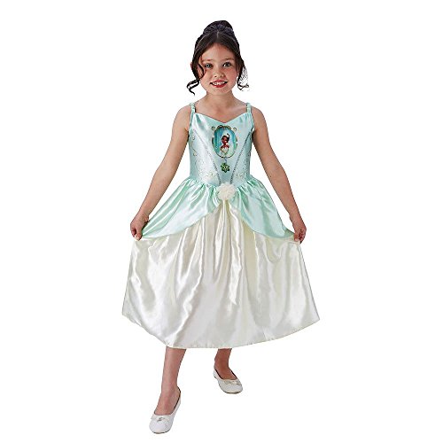 Rubies - Disfraz oficial de Tiana para niñas, diseño de princesas de Disney