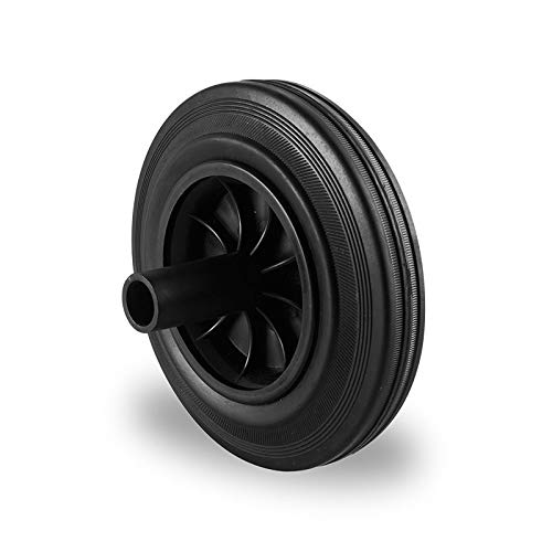 Rueda de repuesto para contenedor de basura de dos ruedas, cubo de basura de 200 mm