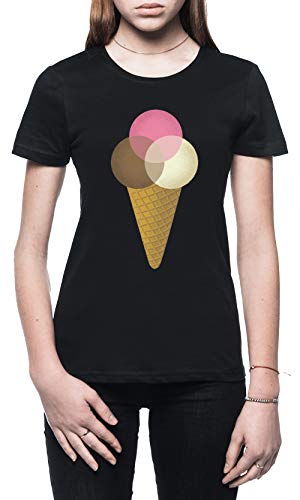 Rundi Helado Venndor Mujer Camiseta Negro Tamaño M - Women's T-Shirt Black