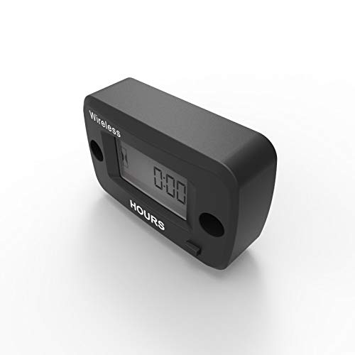 Runleader HM019V Medidor digital inalámbrico de vibración,resistente al agua,medidor de horas diésel,ATV,UTV,motocicletas,motocicletas,motos de nieve,pitbike PWC,barco marino