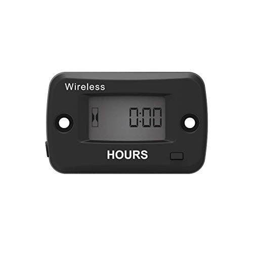 Runleader HM019V Medidor digital inalámbrico de vibración,resistente al agua,medidor de horas diésel,ATV,UTV,motocicletas,motocicletas,motos de nieve,pitbike PWC,barco marino
