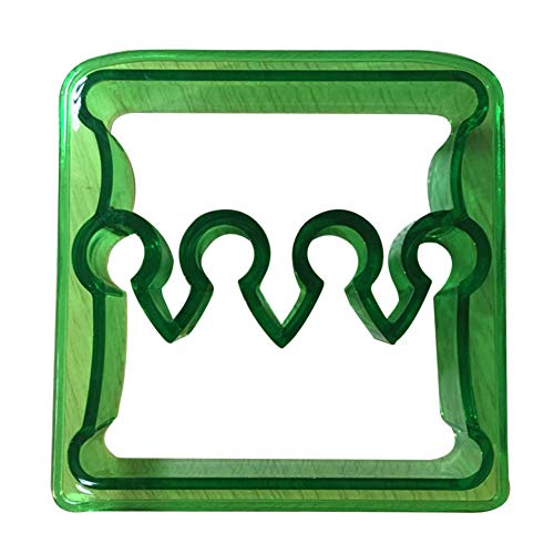 Rust Weihpe Cortador de Corteza de sándwich con Forma de Corona Cortador de sándwich Cortador de Molde para Pan sándwich Cortador de sándwich de Galleta Tostada Molde (H01)