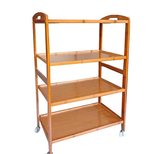 S-AIM Carrito Utilitario De Cocina De 3 Niveles, Estante De Panadería con Ruedas Vintage, Ruedas De Cocina con Ruedas, Carros De Cocina, Fácil Montaje para Baño, Cocina, Oficina