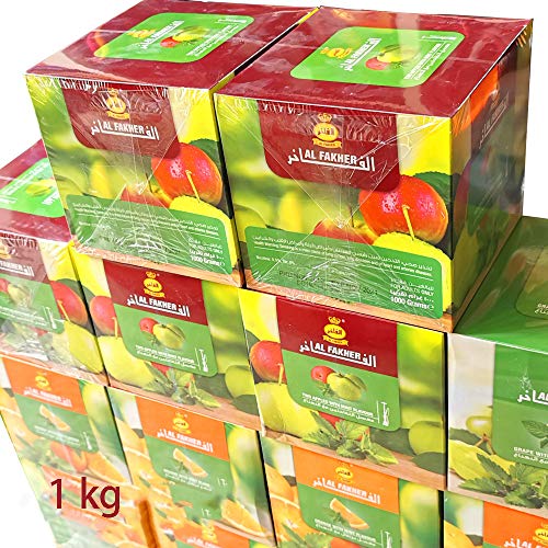 Sabor a shisha (sandía,menta,fresa,arándano,melocotón,melón,manzana,uva,goma de mascar,naranja,limón,kiwi,café,50 g),tabaco de narguile,sin humo,sin alquitrán,sin nicotina,adecuado para fiestas,bares