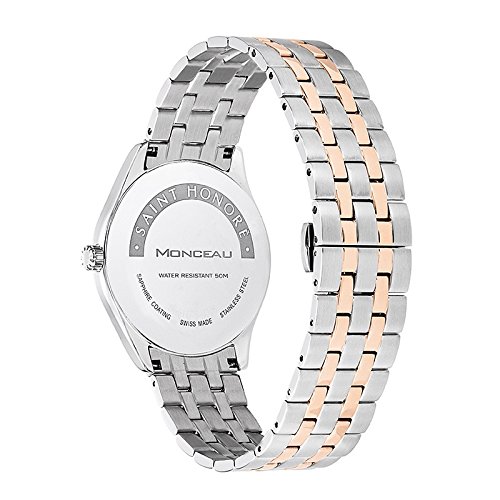 Saint Honoré Reloj Analogico para Hombre de Cuarzo con Correa en Acero Inoxidable 8661176AIR