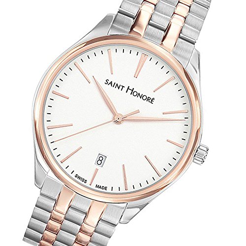Saint Honoré Reloj Analogico para Hombre de Cuarzo con Correa en Acero Inoxidable 8661176AIR