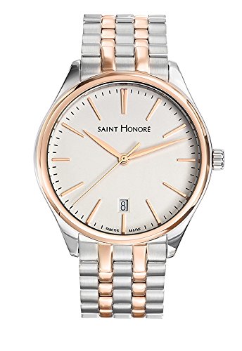 Saint Honoré Reloj Analogico para Hombre de Cuarzo con Correa en Acero Inoxidable 8661176AIR