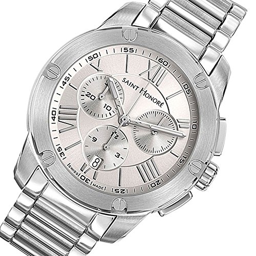 Saint Honoré Reloj Analogico para Hombre de Cuarzo con Correa en Acero Inoxidable 8861301ARAN