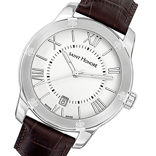 Saint Honoré Reloj Analogico para Hombre de Cuarzo con Correa en Cuero 8610301ARAN