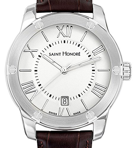 Saint Honoré Reloj Analogico para Hombre de Cuarzo con Correa en Cuero 8610301ARAN