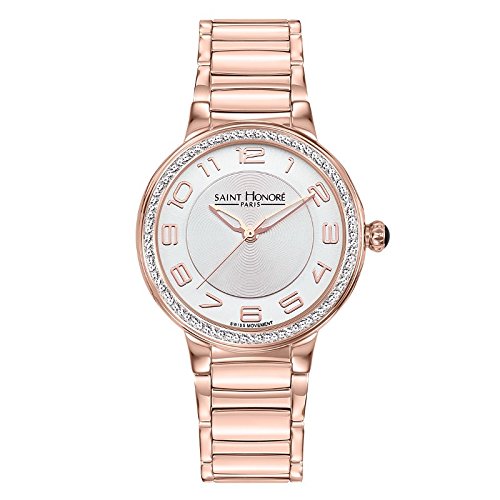 Saint Honoré Reloj Analogico para Mujer de Cuarzo con Correa en Acero Inoxidable 7221538ABR