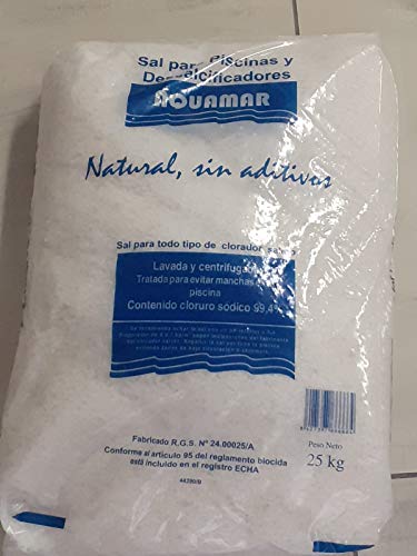 SAL PARA PISCINAS Y DESCALCIFICADORES 25KG
