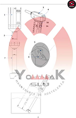 Sammic Triturador XM-72 (Yommak) sustituye TR750bxl