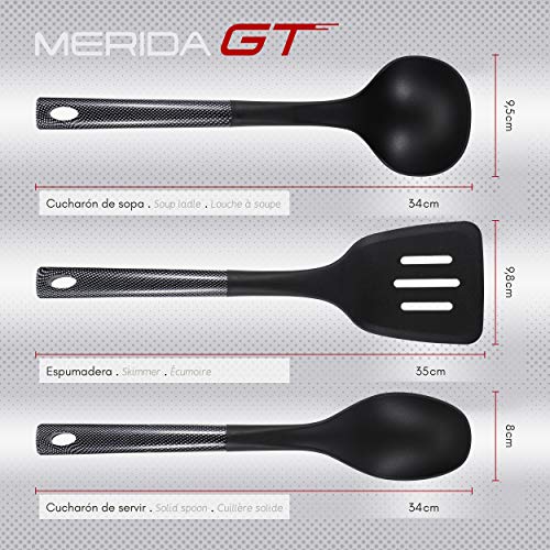 San Ignacio Professional Chef Copper recipientes herméticos Cocina, Set 3 sartenes + 4 fiambreras + 3 utensilios