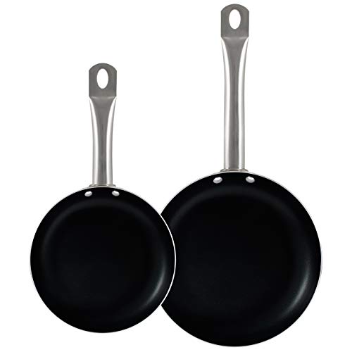 San Ignacio Professional Chef Platinum 2 sartenes + 4, Aluminio Forjado, Set + Fiambreras