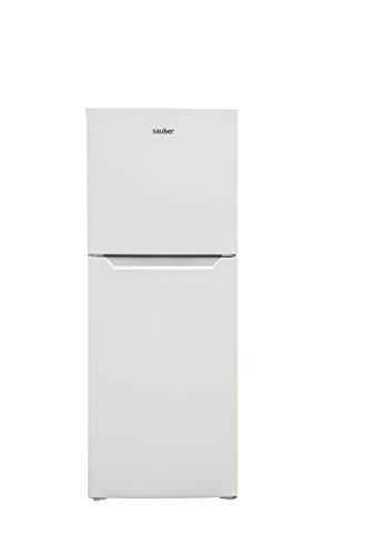 Sauber - Frigorífico Dos Puertas SF143B Tecnología NOFROST - Eficiencia energética: A+ - 143x55cm - Color Blanco