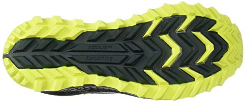Saucony Xodus ISO 3, Zapatillas para Hombre, Verde Amarillo, 46 EU