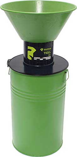 Saurium 48440 Molino de Cereales Eléctrico con Dosificador, 1100W, 52L