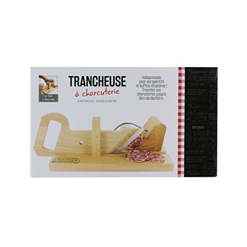 Saveur et Degustation kd3154 rebanadora de embutido Madera 29 x 16,5 x 8,7 cm