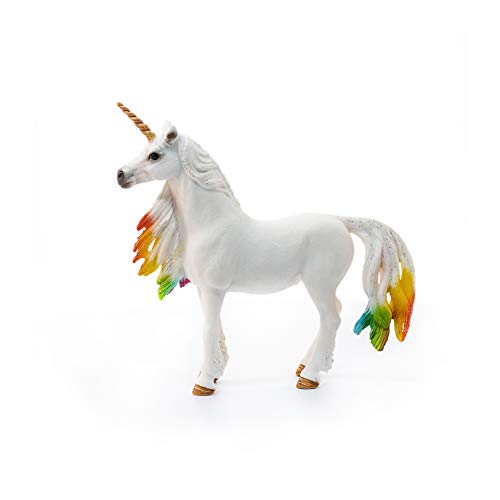 Schleich- Figura de Unicornio arcoíris, Yegua, 18cm